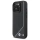 BMW M Perforated Twisted Line MagSafe dėklas iPhone 16 Pro telefonui, juodas