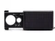 Kišeninis juvelyrinis didinamasis stiklas su LED ir UV, 30x ir 60x, juodas