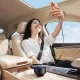 Automobilinis įkroviklis Orico FC-60-2C 60W su ištraukiamu USB-C laidu 65 cm, juodas