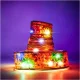 Dekoratyvinė LED juosta 10m 100LED Kalėdų eglutės girlianda, Multi