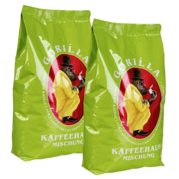 Kavos pupelių rinkinys Joerges Gorilla Coffee House, 2 kg