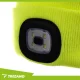 Trizand žieminė kepurė su LED lempute, geltona