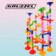 Kruzzel 00023457 3D Marble Run Track with 105 Elements and 30 Marbles