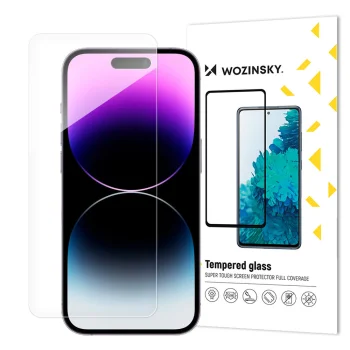 Wozinsky Tempered Glass Screen Protector for iPhone 16, 9H