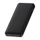 Baseus Bipow Fast Charging Power Bank 10000mAh 20W Black (Overseas Edition) + USB-A - Micro USB 0.25m Black Cable...