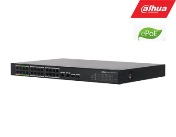Dahua DH-LR2226-24ET-360 24 prievadų ePoE jungiklis 360W