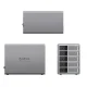 Orico 9858T3 5 skyrių DAS diskų masyvas su Thunderbolt 3, pilkas