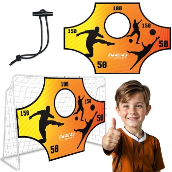 Futbolo vartu taiklumo tinklelis Neo-Sport 1477, 180x120 cm