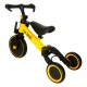 TRIKE FIX MINI vaikiškas triratukas su pedalais 3in1, geltonas