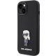 Karl Lagerfeld dėklas iPhone 15 Plus / 14 Plus telefonui, juodas
