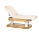 Elektrinis SPA kosmetologinis gultas Sillon Comfort, medinis pagrindas, kreminis
