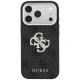 Guess 4G & Big Strass Logo dėklas telefonui iPhone 17 Pro Max / 18 Pro Max, juodas