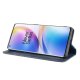 OnePlus 8 Pro Vintage Texture PU Leather Case Wallet Cover, Blue