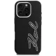 Karl Lagerfeld dėklas iPhone 16 Pro Max telefonui, juodas