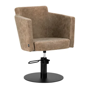 Gabbiano Roma Hairdressing Chair Brown