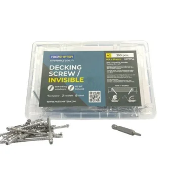 Decking Screws FASTSHIFTER Invisible A2, 4.5x60 mm, T15, 250 pcs