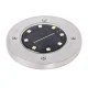 Saulės energijos lauko šviestuvai, 8 LED, šaltai balta (4 vnt.)