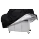 Waterproof BBQ Grill Tarpaulin L Cover 145x61x117 cm, Black