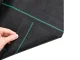 DIVODV Thick Weed Control Fabric 70g/m² 1x50m, Black