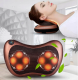 SHIATSU 3D masažinė pagalvė su infraraudonųjų spindulių šildymu, ruda