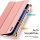 Atverčiamasis dėklas Xiaomi Pad 6 / Pro 11 DUX DUCIS Domo, rožinis