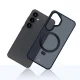 3MK Smoke Case Mag&Stand dėklas Samsung Galaxy S25+, juodas