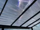Profiliuotas polikarbonato stogo lakštas DIAMOND TILE EFFECT 2.8 mm, 0.954 x 3 m, skaidrus