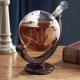 Viskio grafino ir stiklinių dovanų rinkinys Globe, 850 ml