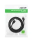 Ugreen USB-A į USB-A laidas USB 2.0 (US128), 1 m, juodas