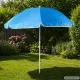 Sulankstomas paplūdimio ir sodo skėtis su UV filtru, 170 cm