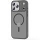 Dėklas Tech-Protect MagMat MagSafe skirta iPhone 17 Pro - pilkas