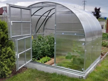 Šiltnamis Klasika 6 (3x2m) su pamatu ir 4mm polikarbonatu