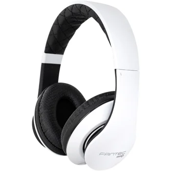 Fantec SHP-3 stereo ausinės su mikrofonu, juodos/baltos