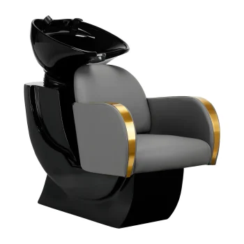 Gabbiano Malaga Hairdressing Wash Unit Grey-Gold