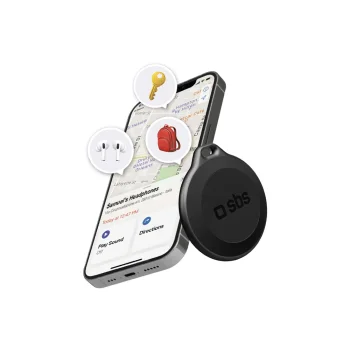 SBS Track My Circle IP65 ieškiklis su Apple Find My palaikymu, juodas
