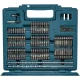 Grąžtų ir sukimo antgalių rinkinys Makita E-11689, 256 vnt.