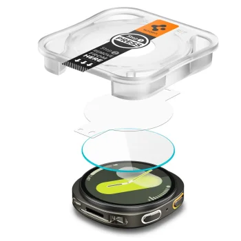 Spigen Glas.TR Ez-Fit Tempered Glass for Samsung Galaxy Watch 8 44mm - Transparent