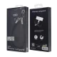 Audi universalus telefono dirželis 28 cm x 8 mm, juodas