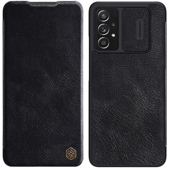 Knygutės tipo dėklas Nillkin Qin Samsung Galaxy A73, juodas
