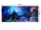 Šviečiantis RGB LED pelės kilimėlis Cosmos, 30x80 cm