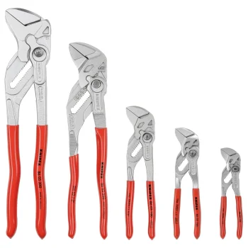 Replių-raktų rinkinys Knipex 00 19 55 S4 krepšyje, 5 vnt.
