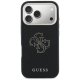 Guess FW Resin Logo dėklas Apple iPhone 17 Pro, juodas