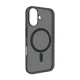 Silikoninis dėklas Puro Daylight MagSafe skirtas iPhone 16, juodas