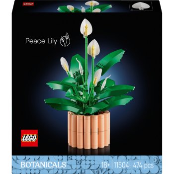 LEGO Botanicals 11504 Peace Lily vėdrynas vazonėlyje