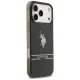 U.S. Polo Assn. dėklas iPhone 17 Pro Max telefonui su MagSafe, juodas