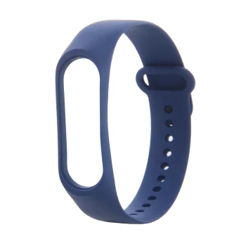 Silikoninis dirželis Xiaomi Mi Band 7, Tamsiai mėlynas