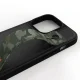 Adidas iPhone 13 / 13 Pro dėklas su rankos juostele OR Hand Strap, juodas / žalias