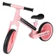 Balansinis dviratukas Trike Fix Glow LED su 12\" EVA ratais, rožinis