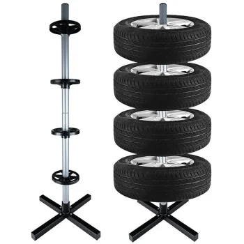 Plieninis stovas 4 padangoms, iki 225 mm