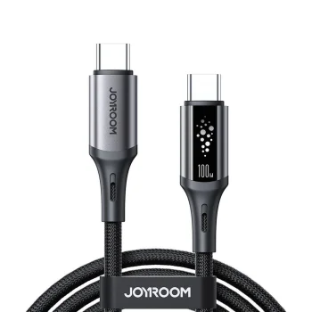 Joyroom S-A60 StarTalk 100W USB-C to USB-C Cable 1.2m, Black